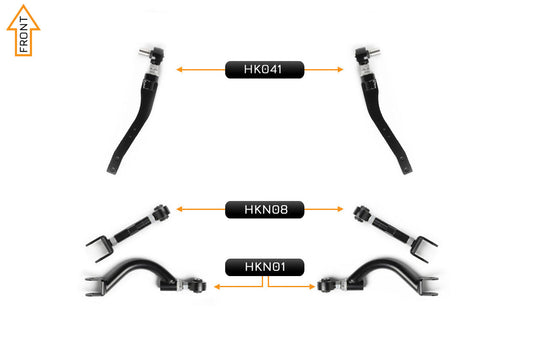 Essentials Arm Kit - Nissan Skyline R34 (Front & Rear)