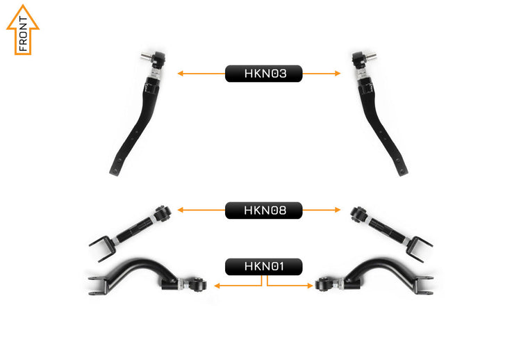 V2 Essentials Arm Kit - Nissan Skyline R32 (Front & Rear)