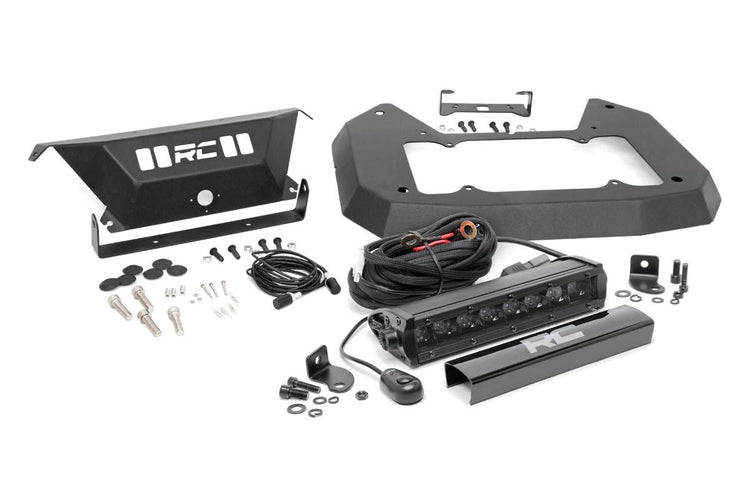 Jeep Spare Tire Delete Kit w/8 Inch Black Series LED Jeep Wrangler JL (21-24)/Wrangler Unlimited (18-25)
