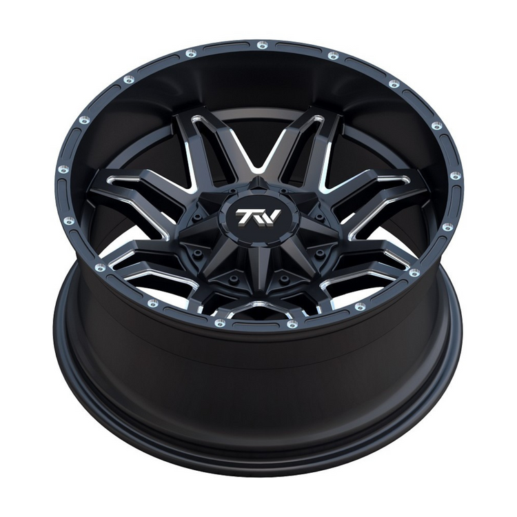 TW Spider Gloss Black with Milled Accents