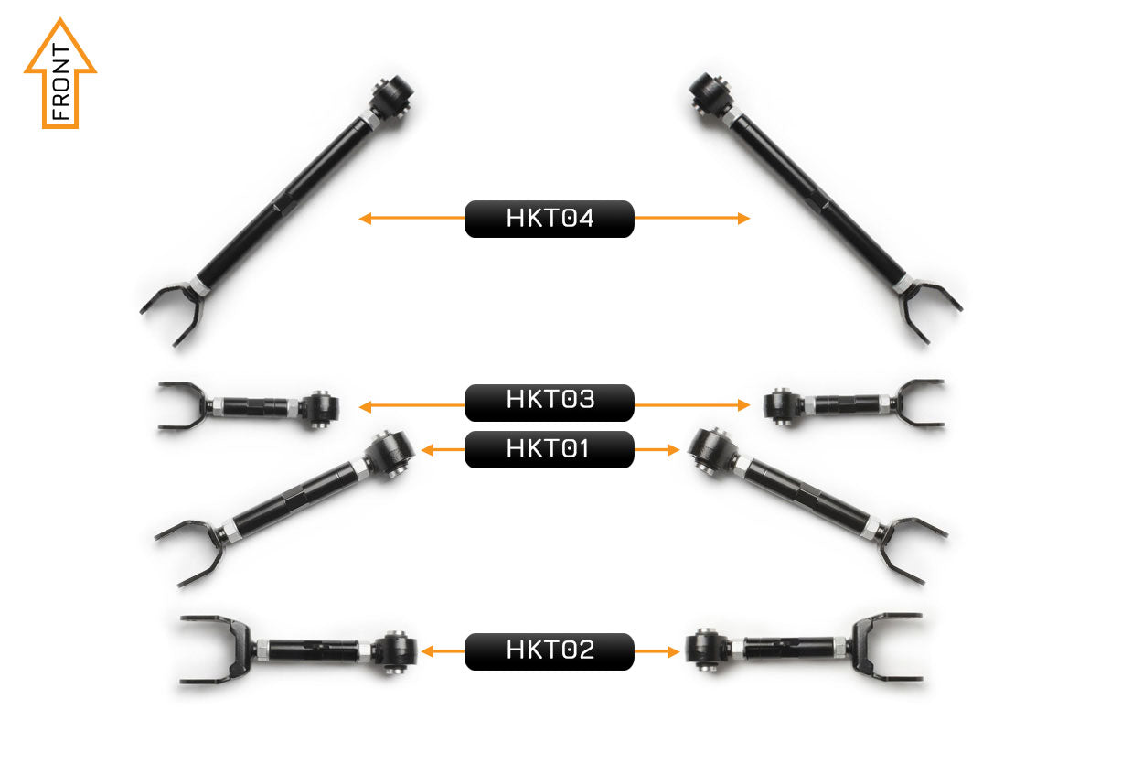 V2 PRO Arm Kit - Tesla Model 3 (Rear)