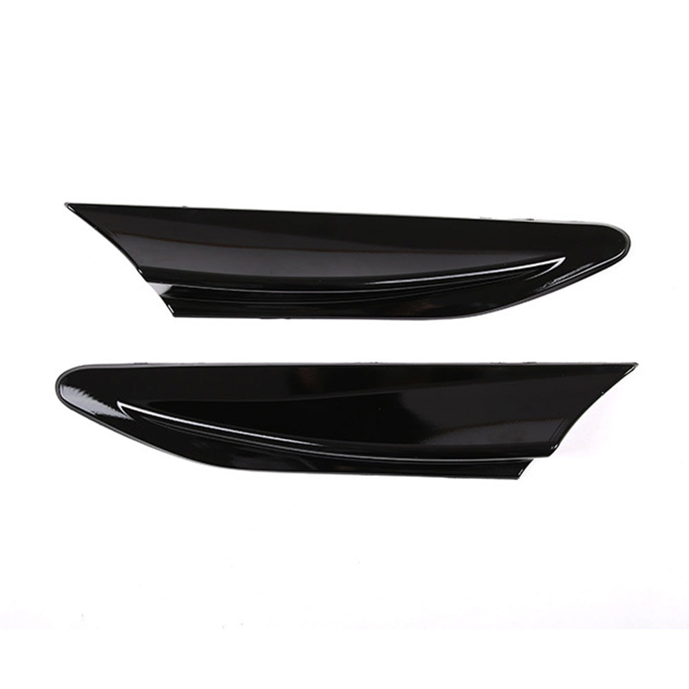 Black Side Fender Fin Vent Trim Suitable For Toyota 86 2012-2020 / Subaru BRZ 2012-2020-0