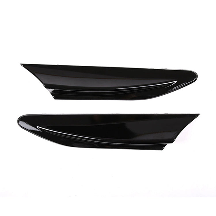 Black Side Fender Fin Vent Trim Suitable For Toyota 86 2012-2020 / Subaru BRZ 2012-2020-0