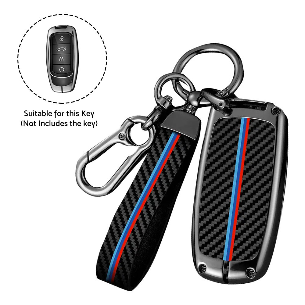 Car Remote Key Fob Cover Case Shell Suitable For Chery Omoda 5 Zinc Alloy-3