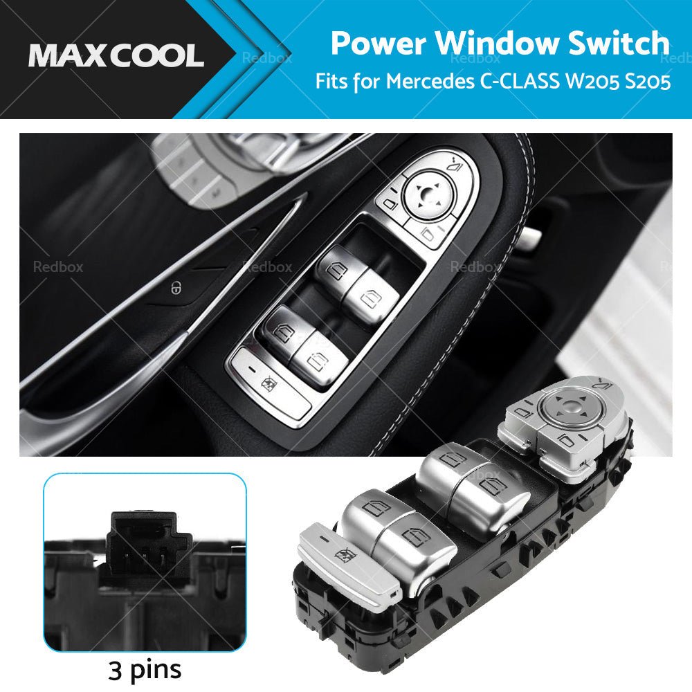 A2059056811 Master Power Window Control Switch For Mercedes C - CLASS W205 S205 - Frazy's Auto Parts