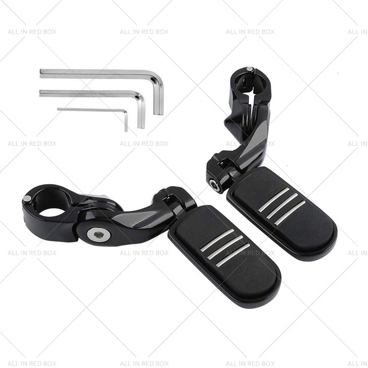Motorcycle Highway Foot Pegs Suitable For Harley Street Glide Road Glide 1-1 4inch-4