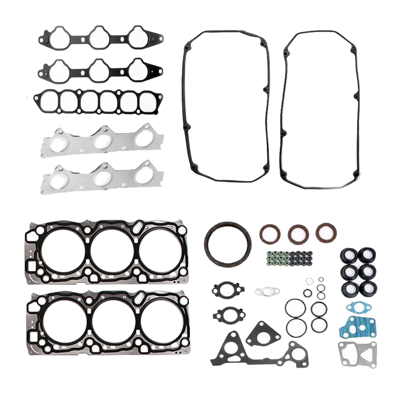 VRS Cylinder Head Gasket Set Suitable For Mitsubishi Pajero NL / NM / NP 3.5L V6 6G74-0