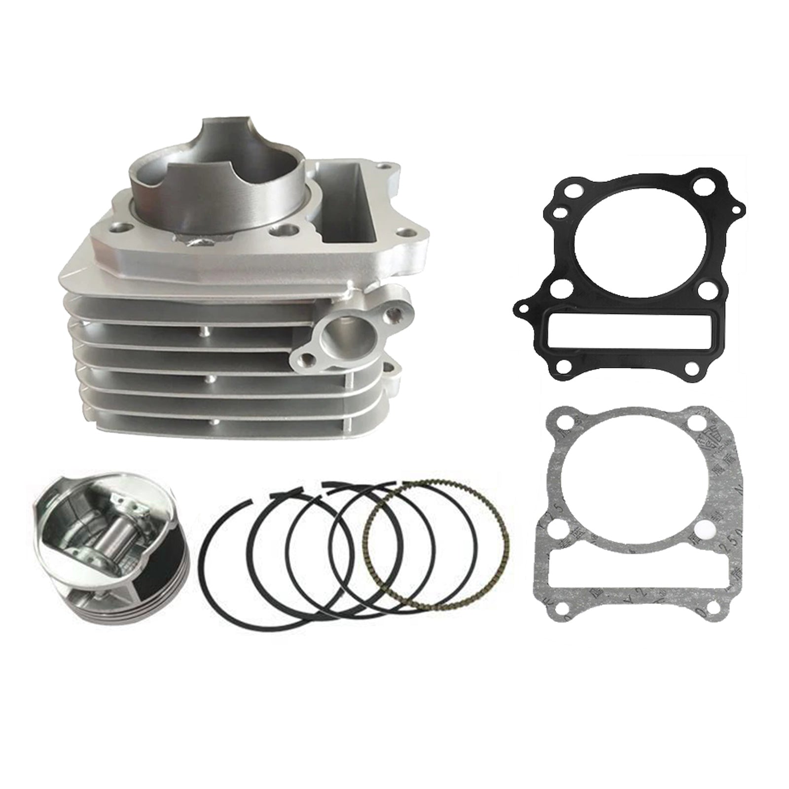 Cylinder Piston 66mm Suitable Suzuki DR200 RV200 GS200 DF200 SP200 Top End Kit-1