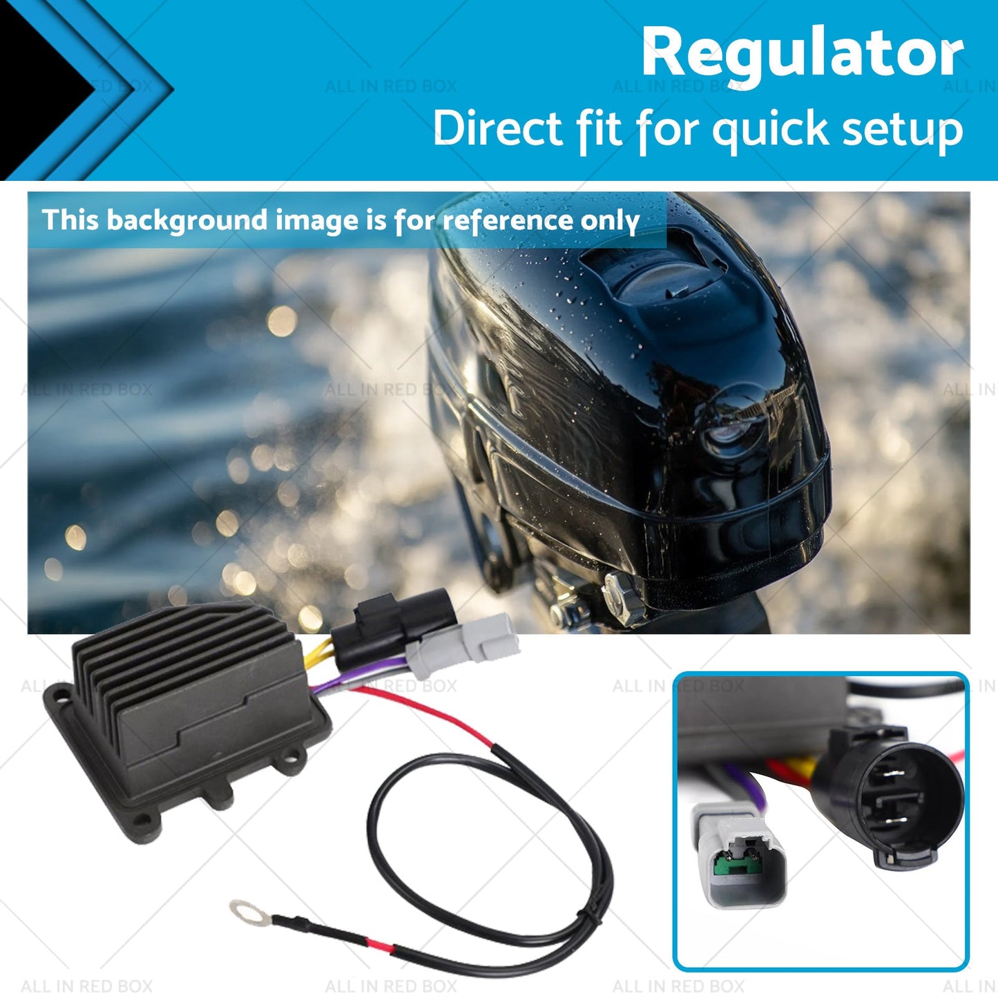 Regulator Suitable For Johnson Evinrude 90 hp 96-98 100 hp 98-01 Outboard 586075-0