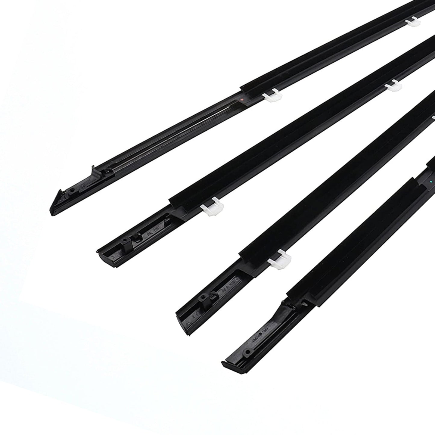 4x Window Glass Seal Weatherstrip Suitable For Honda Accord 2008-2013-4