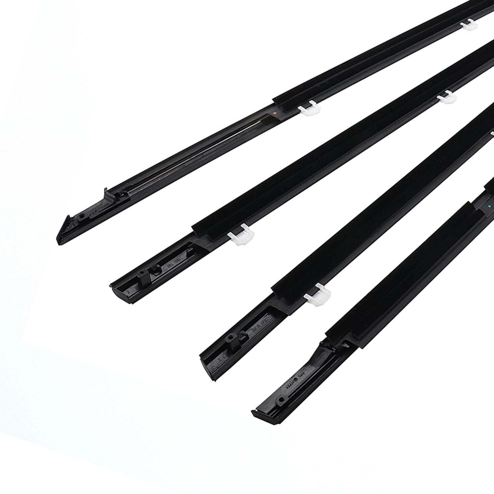 4x Window Glass Seal Weatherstrip Suitable For Honda Accord 2008-2013-4