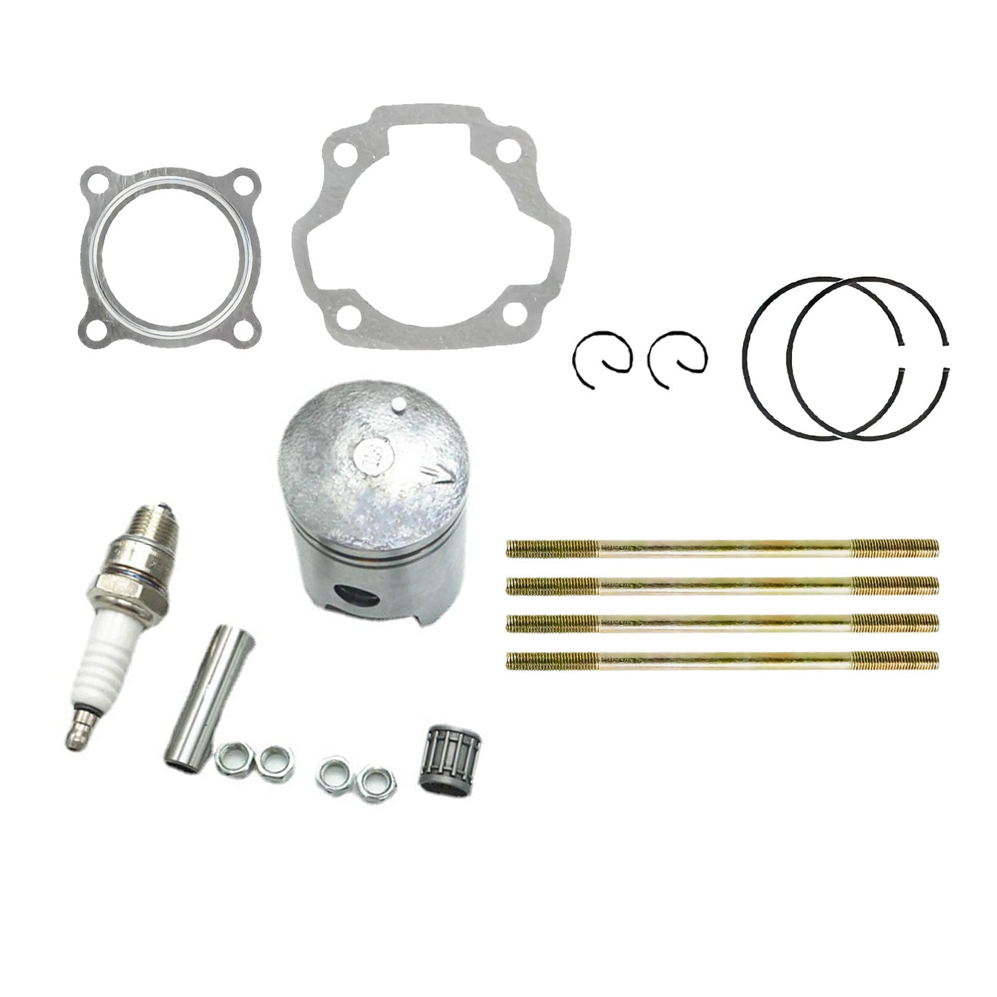 Top End Cylinder Rebuild Kit with Bore, Barrel & Piston Suitable For Yamaha Peewee 80 PW80 PY80-3