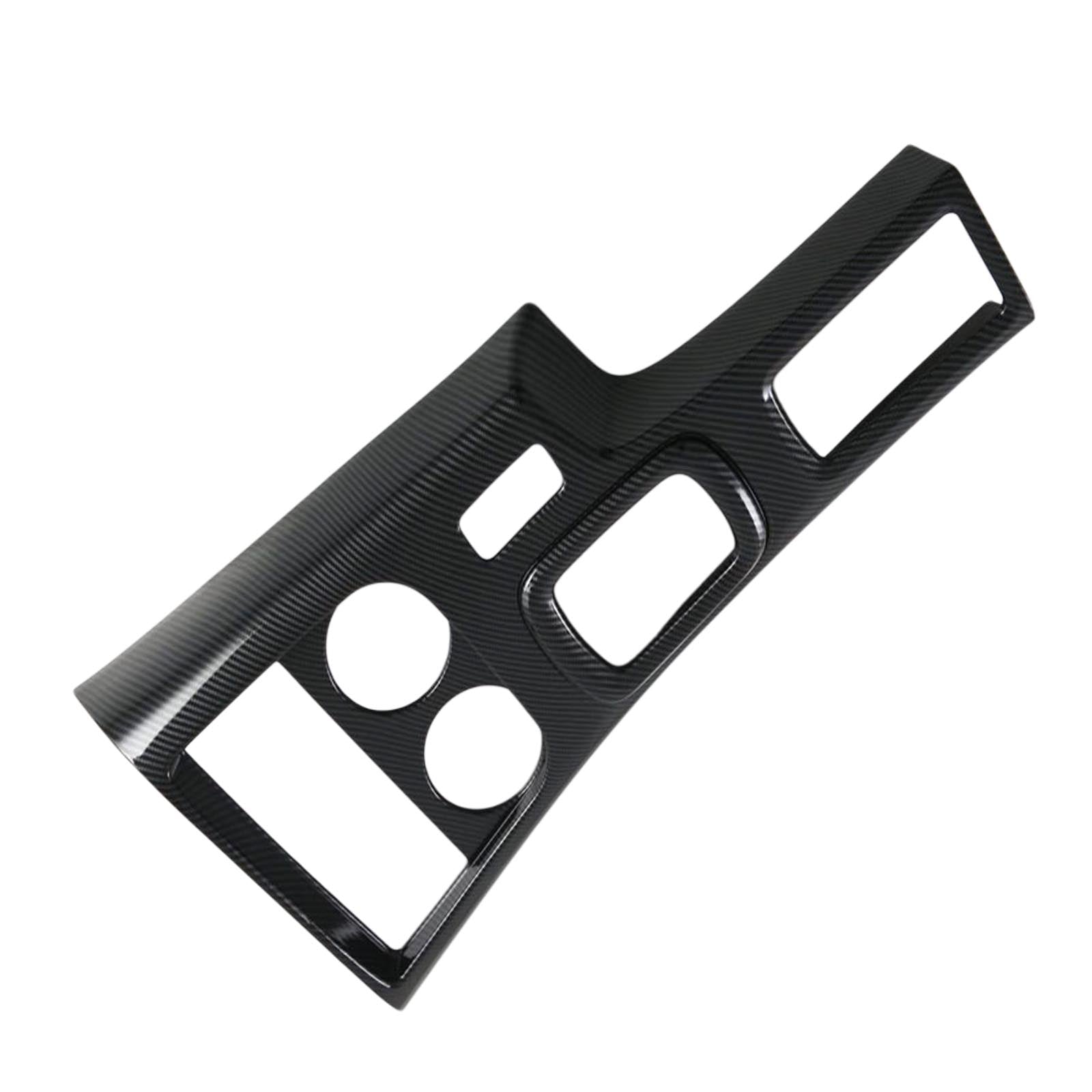 Carbon Fiber Gear Shift Panel Cover Trim Suitable For Toyota Hilux SR / SR5 2021-2024-1