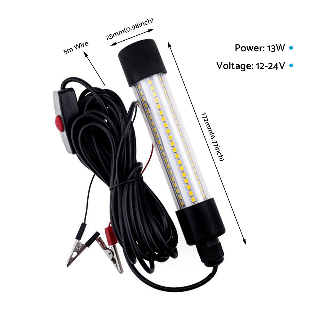 12V LED Underwater Fishing Light Stick Suitable For Squid, Fish & Prawn Lure Lighting-3