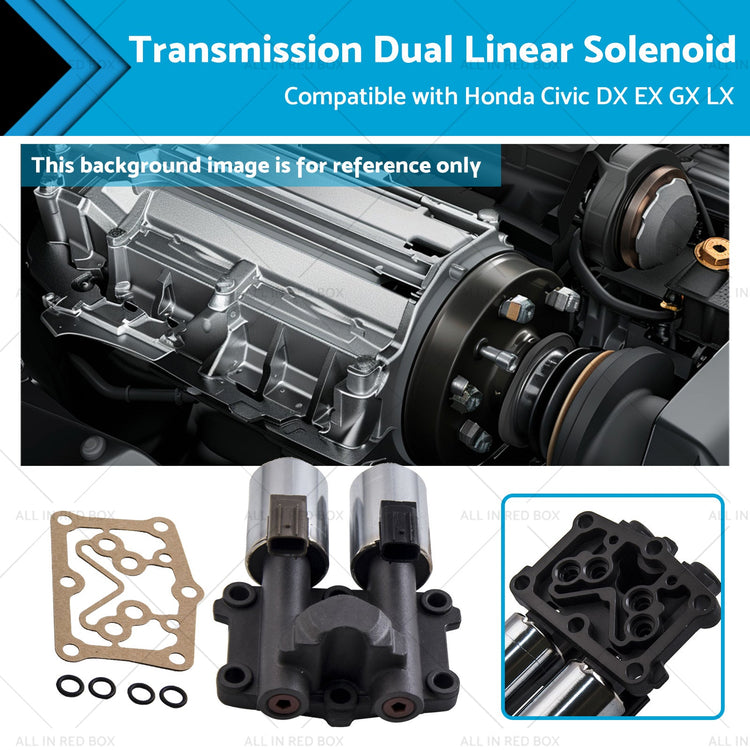 Transmission Dual Linear Solenoid Suitable for Honda Civic DX EX GX LX 2006-2011-0