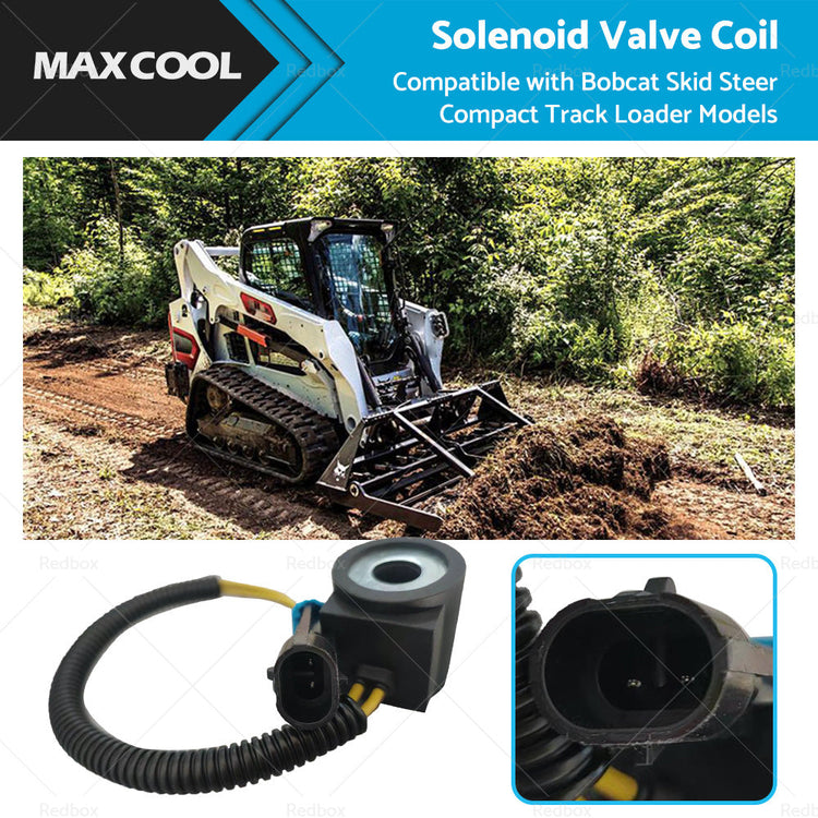 Solenoid Valve Coil Fits For Bobcat 450 463 653 751 753 763 773 863 864 6309311-0