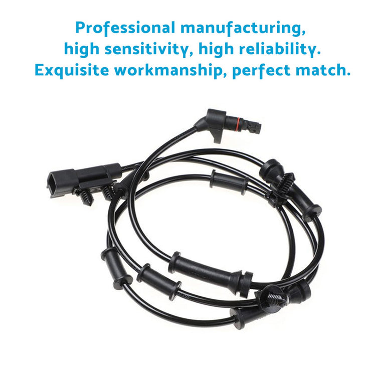 2x Front & Rear LH & RH ABS Wheel Speed Sensors Suitable For Jeep Wrangler JK 2007-2017-2