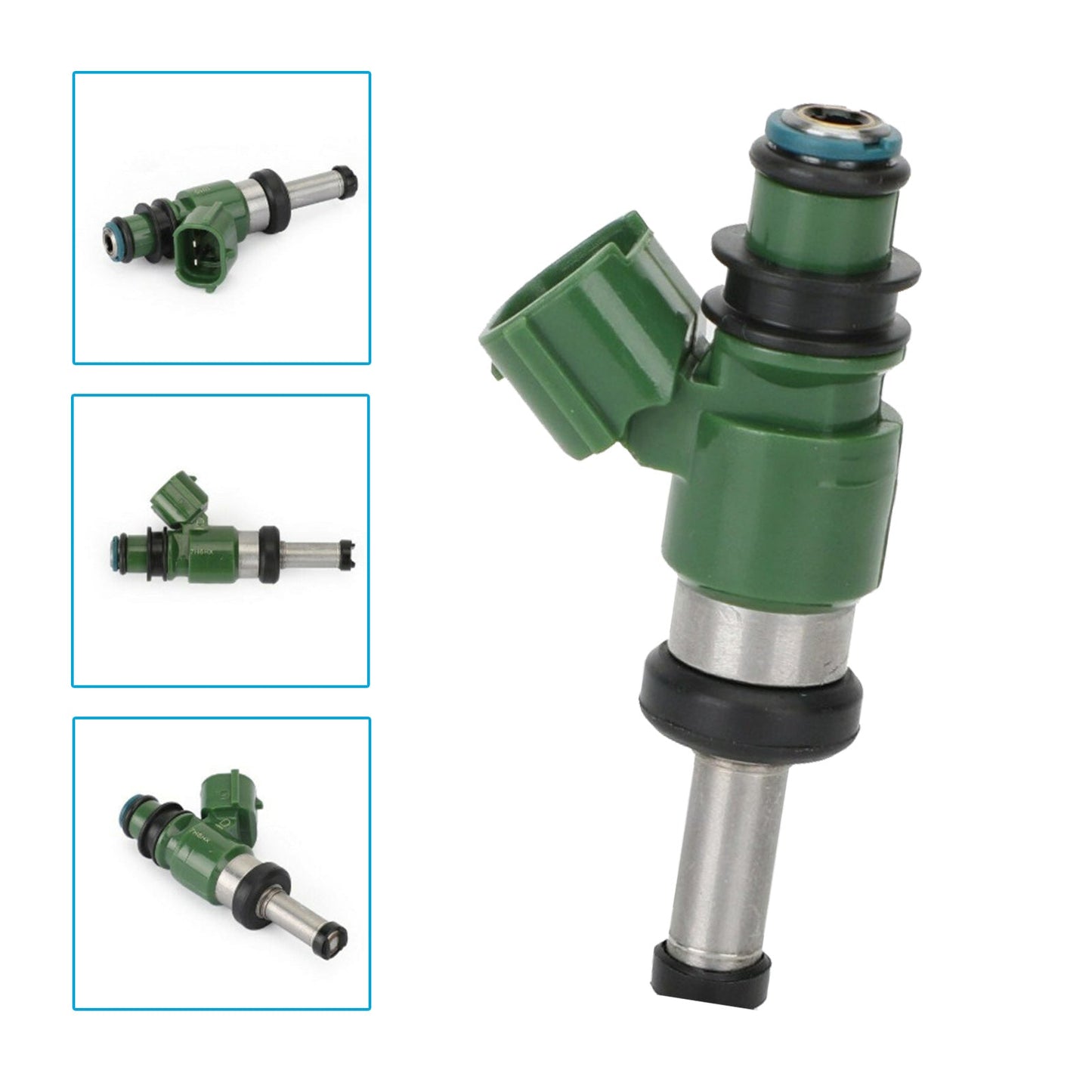4x Fuel Injector Nozzles Suitable For ATV Grizzly 550 / 700 2007-2017 3B4-13761-00-00-3