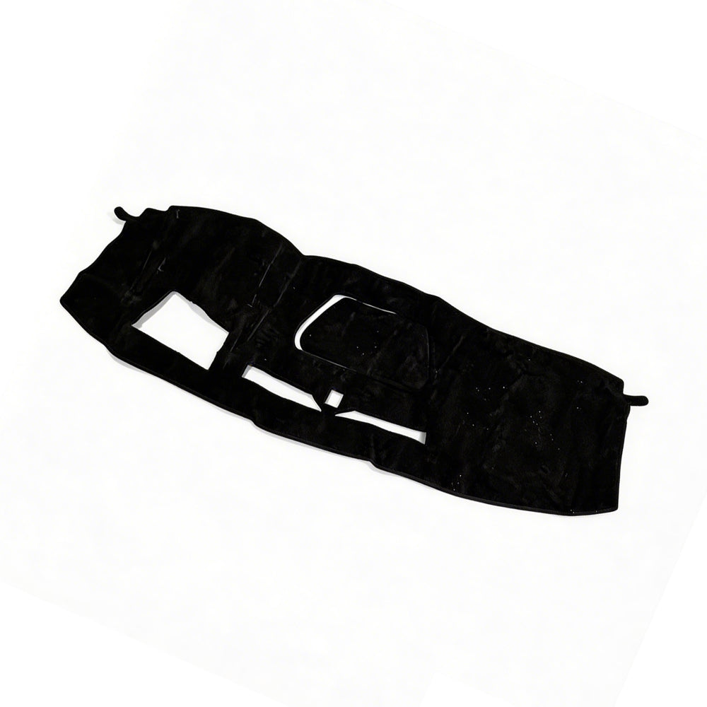 Black Non‑Slip Dash Mat with HUD Suitable for Chevrolet Silverado 2020–2023-1