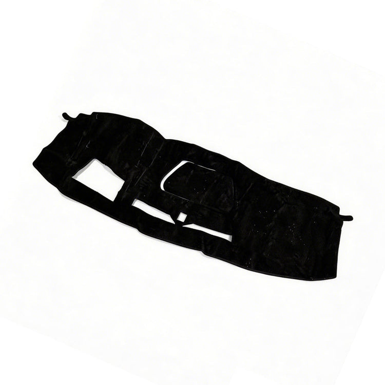 Black Non‑Slip Dash Mat with HUD Suitable for Chevrolet Silverado 2020–2023-1