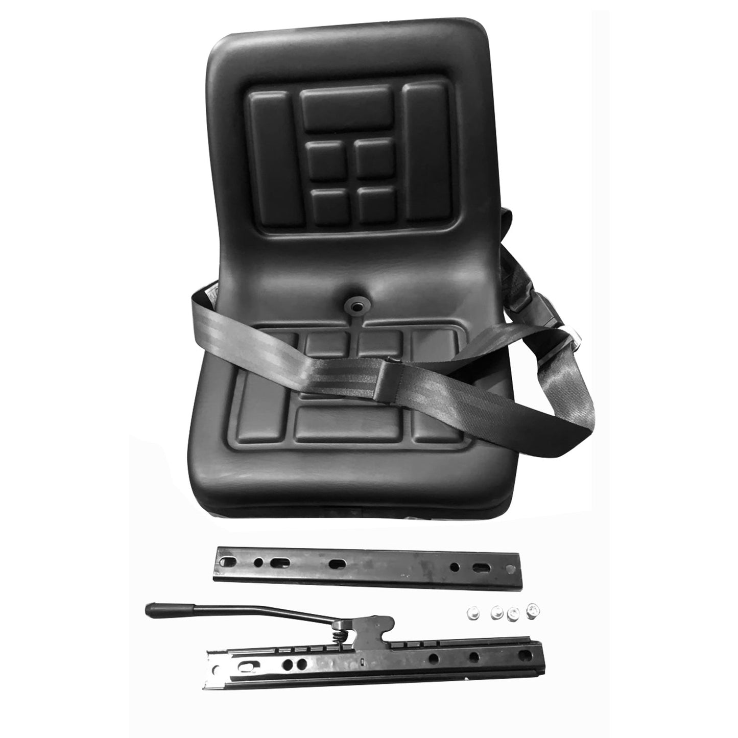 Adjustable Universal Tractor Seat / Forklift / Excavator / Truck PU Chair Backrest-2