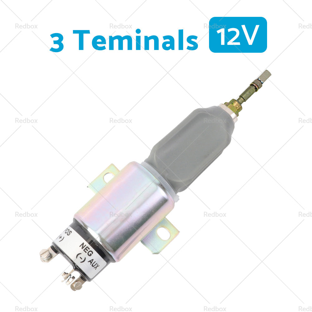 12V 24V Fuel Shutoff Solenoid Valve 1751ES Brand New-6