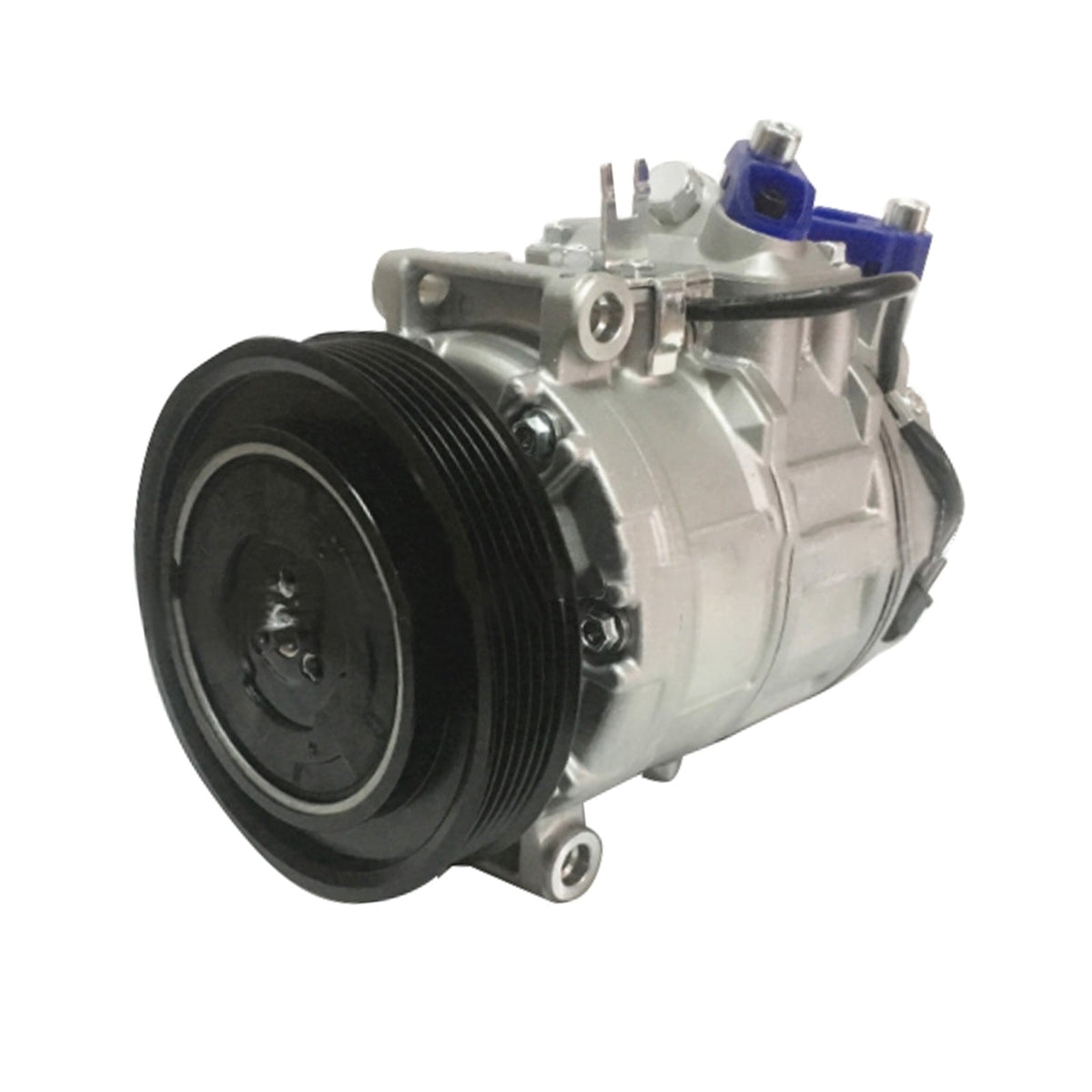 AC Compressor & Clutch Suitable for Audi Q7 3.0L Diesel CRCA 2007 - 15 R134a PAG46 - Frazy's Auto Parts