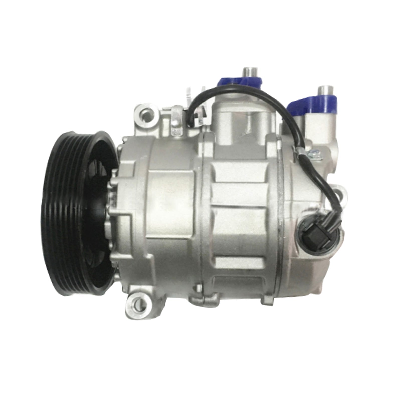 AC Compressor & Clutch Suitable for Audi Q7 3.0L Diesel CRCA 2007 - 15 R134a PAG46 - Frazy's Auto Parts