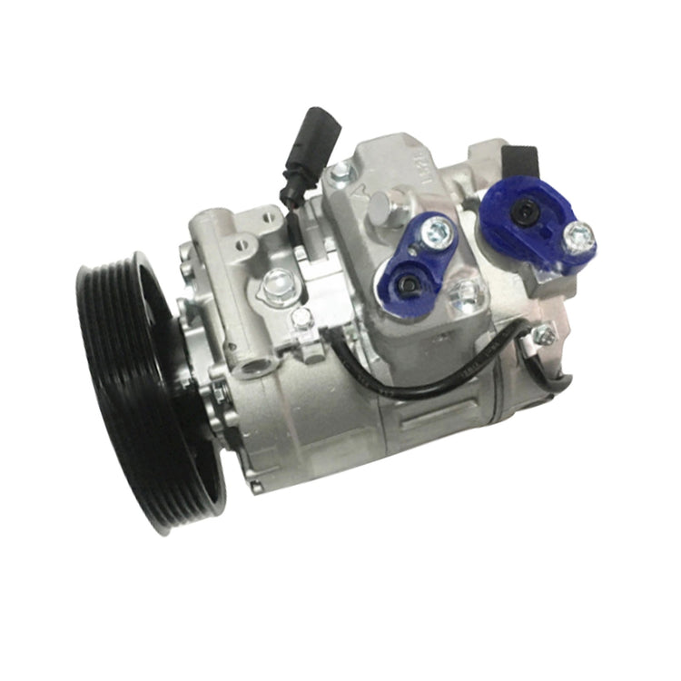AC Compressor & Clutch Suitable for Audi Q7 3.0L Diesel CRCA 2007 - 15 R134a PAG46 - Frazy's Auto Parts