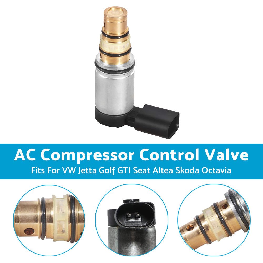 AC Compressor Control Valve Suitable For Audi VW Jetta Golf GTI 1K0820803S PXE16 PXE14 - Frazy's Auto Parts