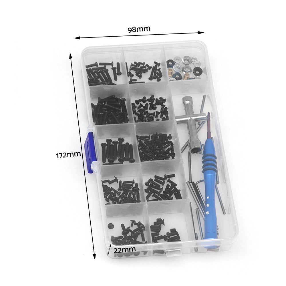 RC Car Repair Tool Wrench Screws Nuts Set Suitable For Wltoys RC Car 1 14 144001-2