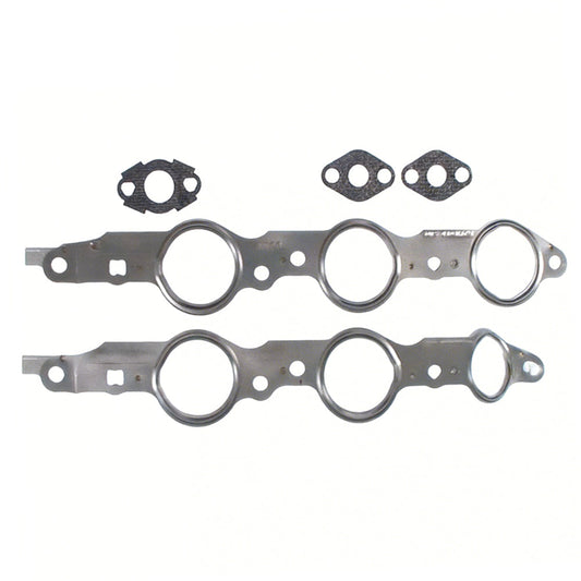 Exhaust Manifold Gasket Set Suitable for Chevrolet GMC Buick Cadillac V8-0