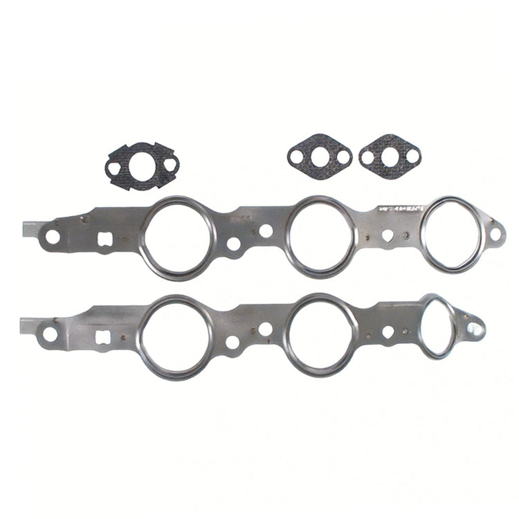 Exhaust Manifold Gasket Set Suitable for Chevrolet GMC Buick Cadillac V8-0