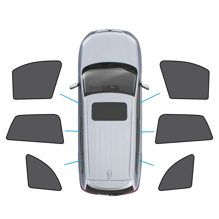 Car Window Magnetic Mesh Sun Blind Shades Front & Rear Suitable For BMW X1 E84 2010-2015-0