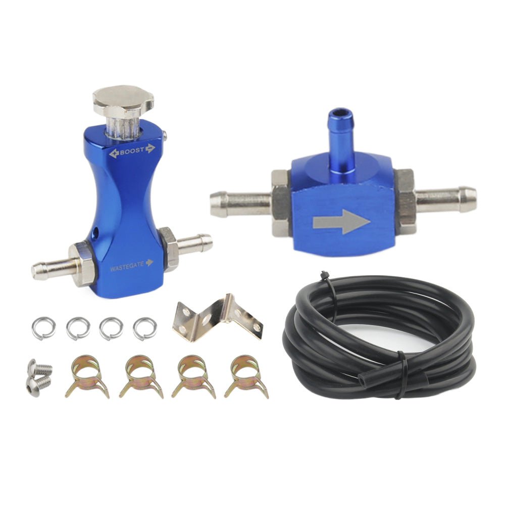 Adjustable Tee Manual Turbo Boost Controller Bleed Valve Suitable For Petrol Diesel Universal - Frazy's Auto Parts