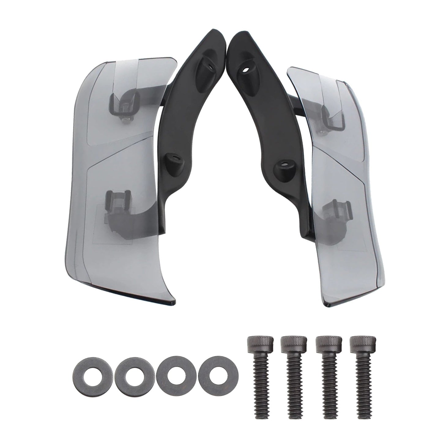 Adjustable Upper Fairing Side Wind Air Deflector Suitable For Harley Road Glide - Frazy's Auto Parts