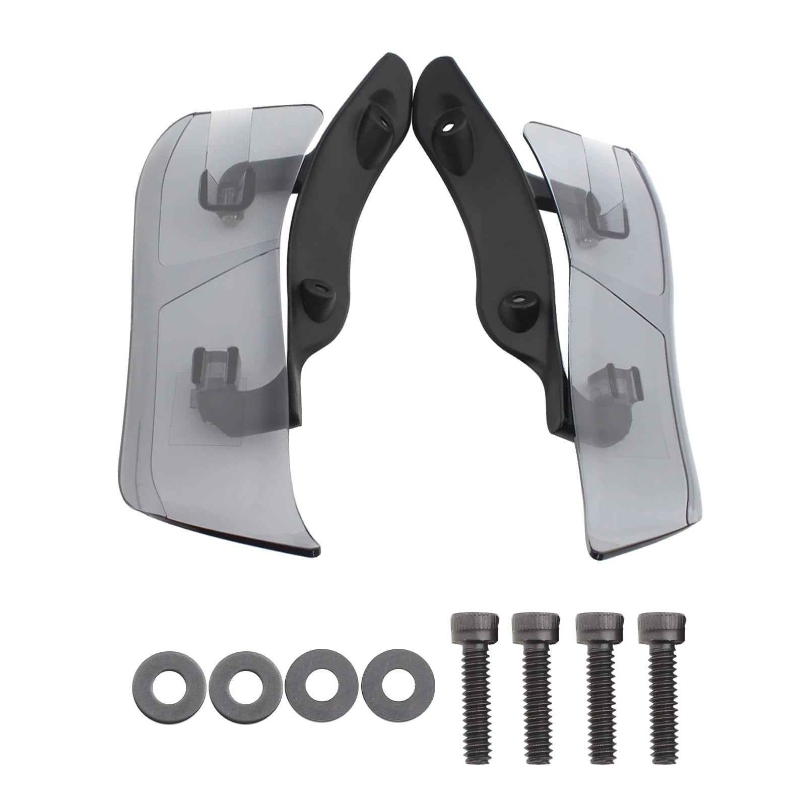 Adjustable Upper Fairing Side Wind Air Deflector Suitable For Harley Road Glide - Frazy's Auto Parts