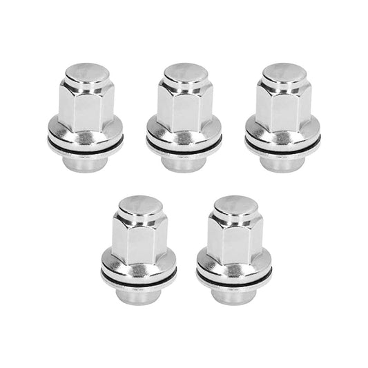 5x 14x1.5 Alloy Wheel Lug Nuts Suitable For Toyota Landcruiser 76, 79, 100, 200 Series-0