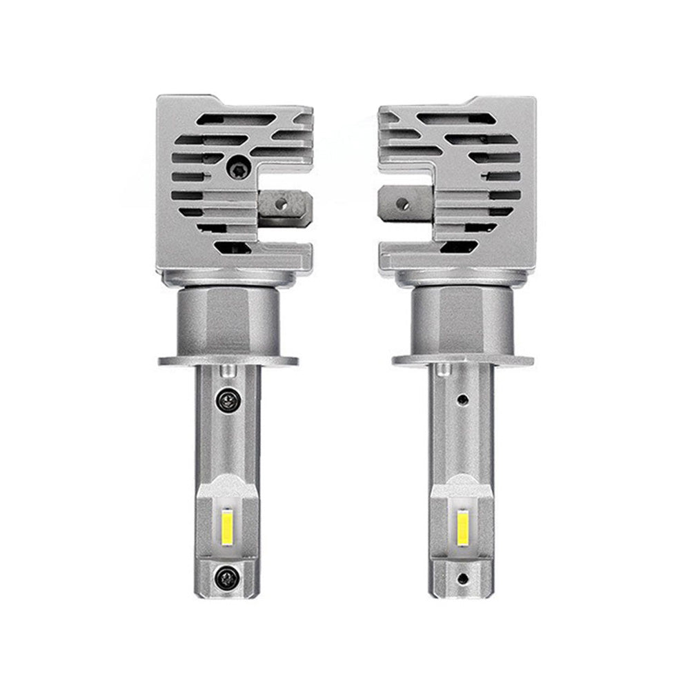 2x H1 LED Car Headlight Conversion Globes Canbus Bulbs White 6500K High & Low Beam-0
