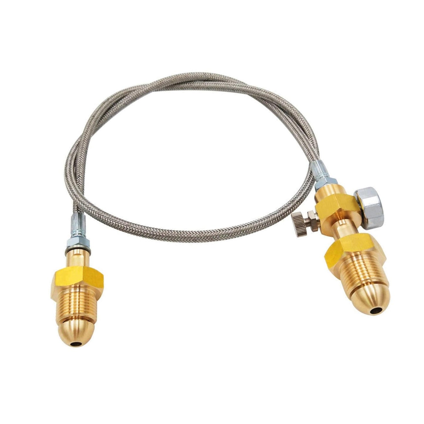 Refill Station Transfer Adaptor Hose Suitable For BS 341 No.3 Argon Cylinder-0