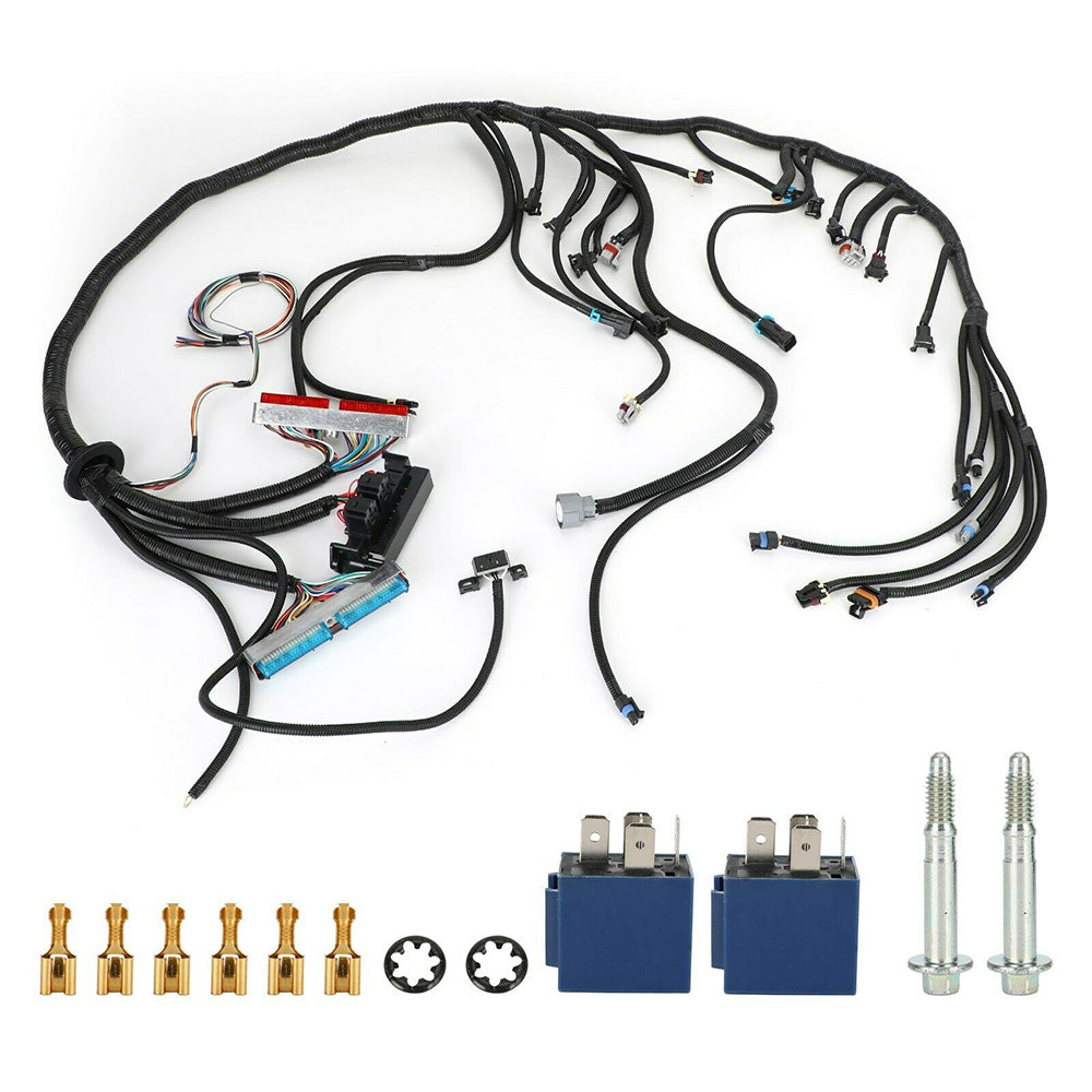 Stand-Alone Harness 4L60E Suitable For LS1 Vortec 4.8/5.3/6.0 1997-2006 – Drive By Cable-0