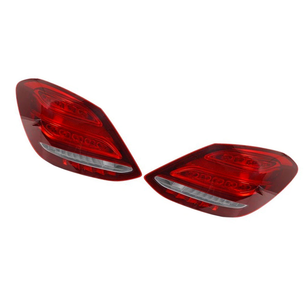LED Rear Tail Light Pair Suitable for Mercedes C-Class W205 2014–2018 Models-0