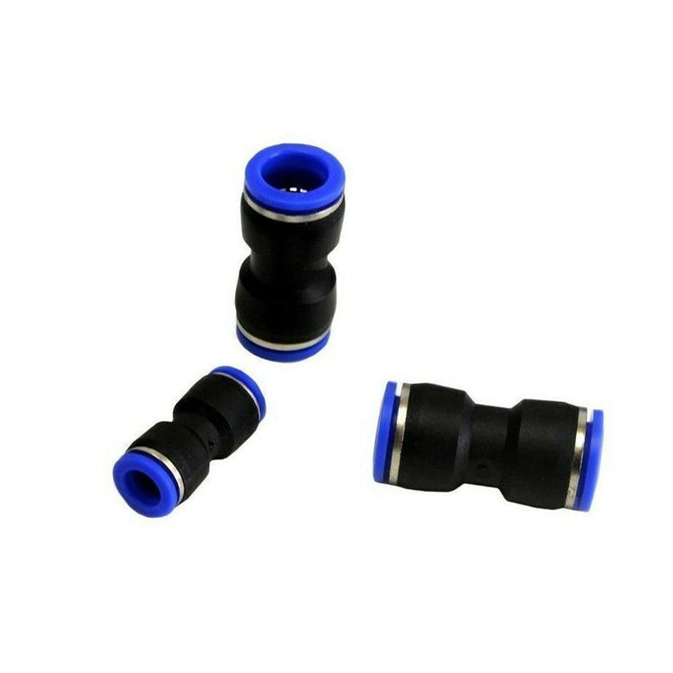 58pcs Air Line Coupler Push in Hose Joiner Metric Quick Connect Kit Nylon Hose-2