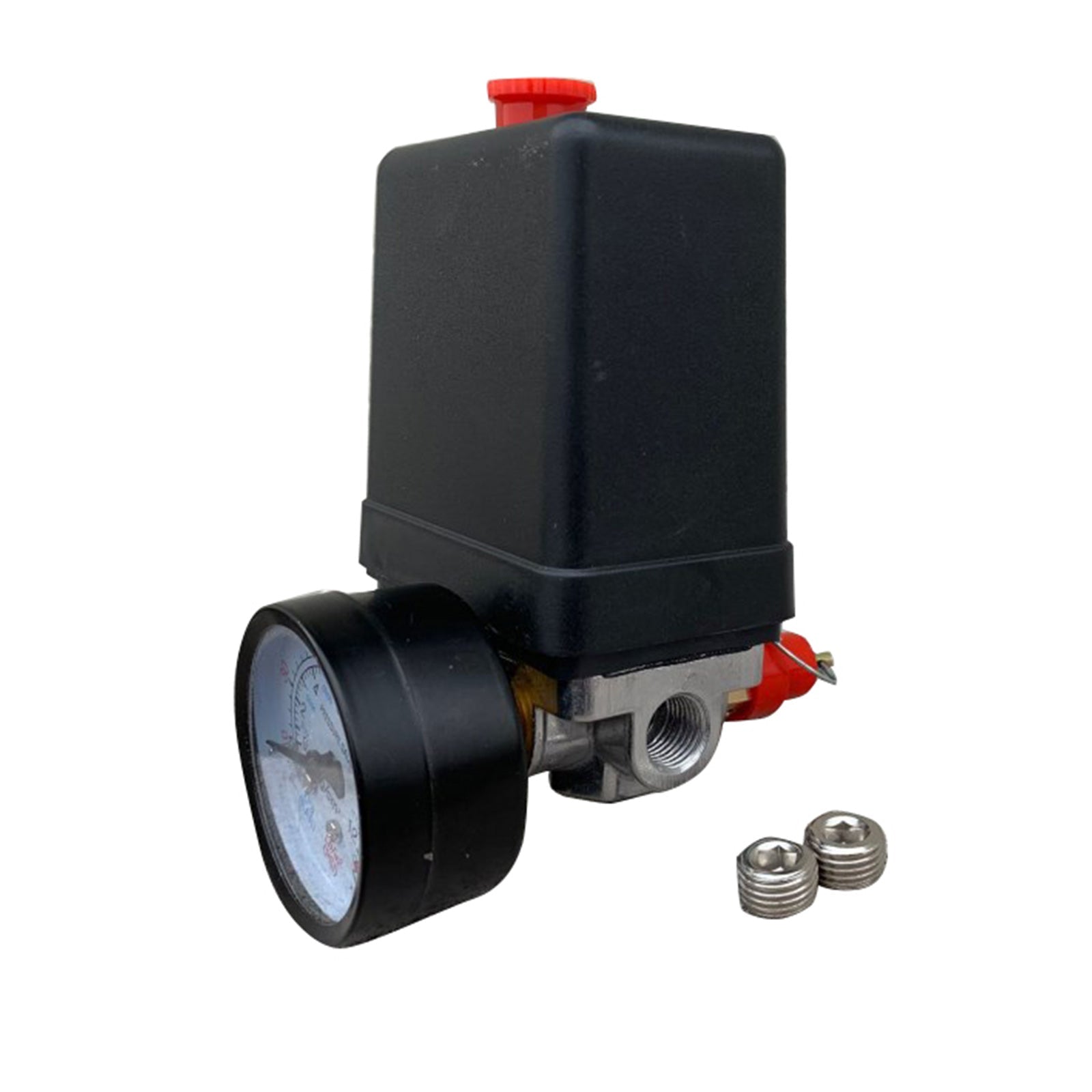 Air Compressor Pressure Switch Manifold Regulator With Safety Valve Suitable For 175PSI – 4 - Port - Frazy's Auto Parts