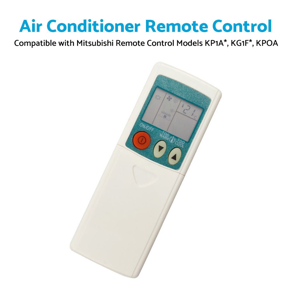 Air Conditioner Replace Remote Control Suitable for Mitsubishi KPOA KP1A* KG1F* - Frazy's Auto Parts