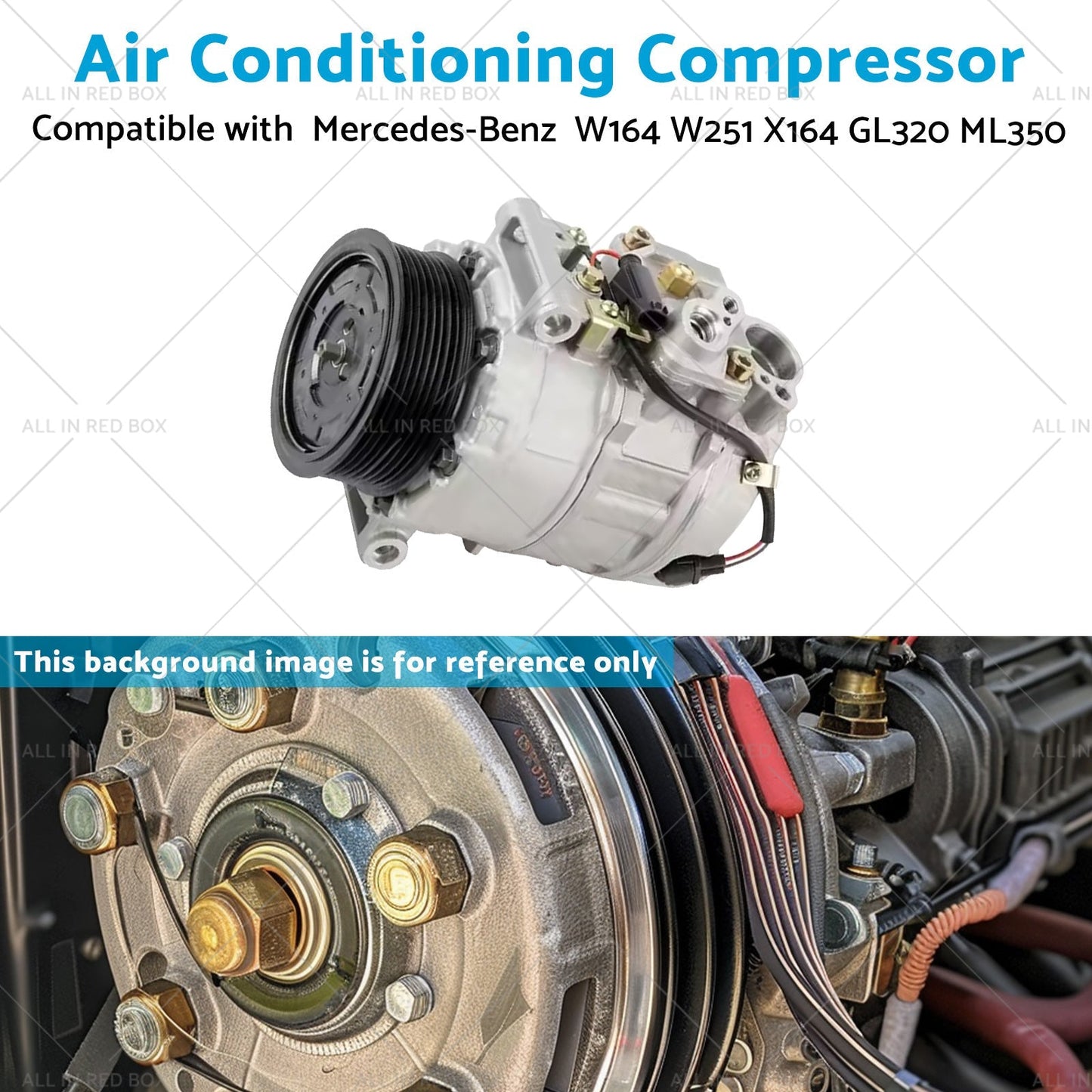 Air Conditioning Compressor Suitable for Mercedes - Benz GL320 W164 W251 X164 - Frazy's Auto Parts