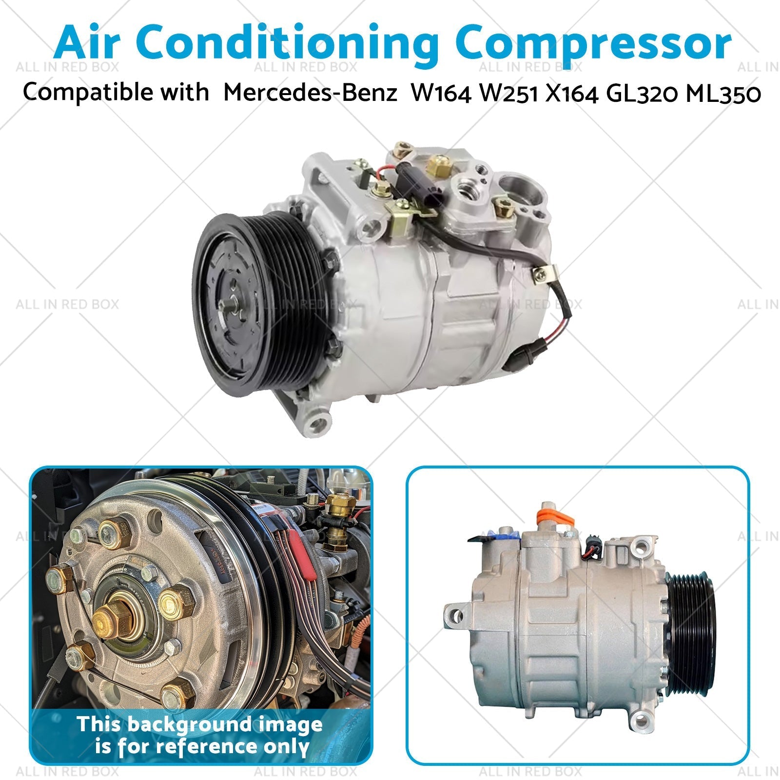 Air Conditioning Compressor Suitable for Mercedes - Benz GL320 W164 W251 X164 - Frazy's Auto Parts