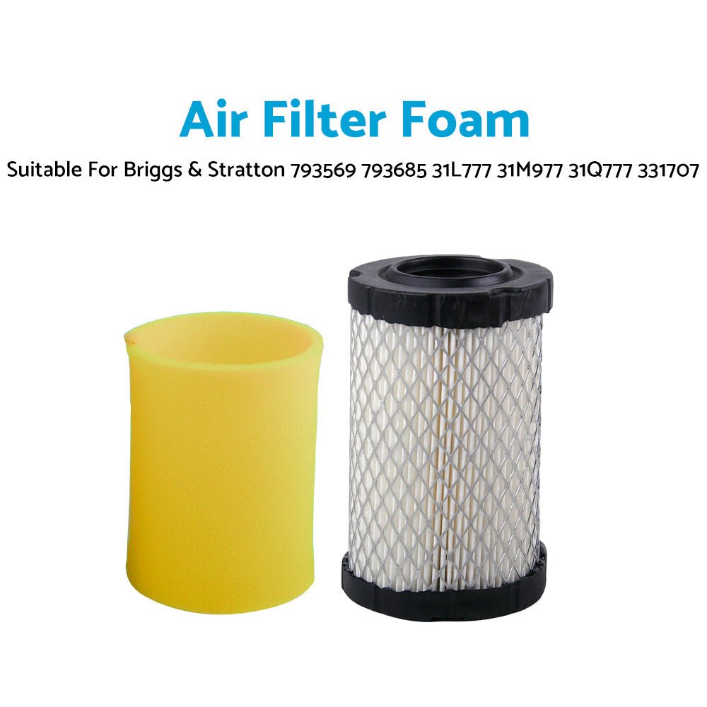 Air Filter Foam Suitable For Briggs and Stratton 793569 31L777 31M977 31Q777 331707 - Frazy's Auto Parts