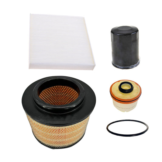 Air Fuel Oil Filter Service Kit Suitable For Toyota Hilux KUN26R 3.0D Diesel - Frazy's Auto Parts