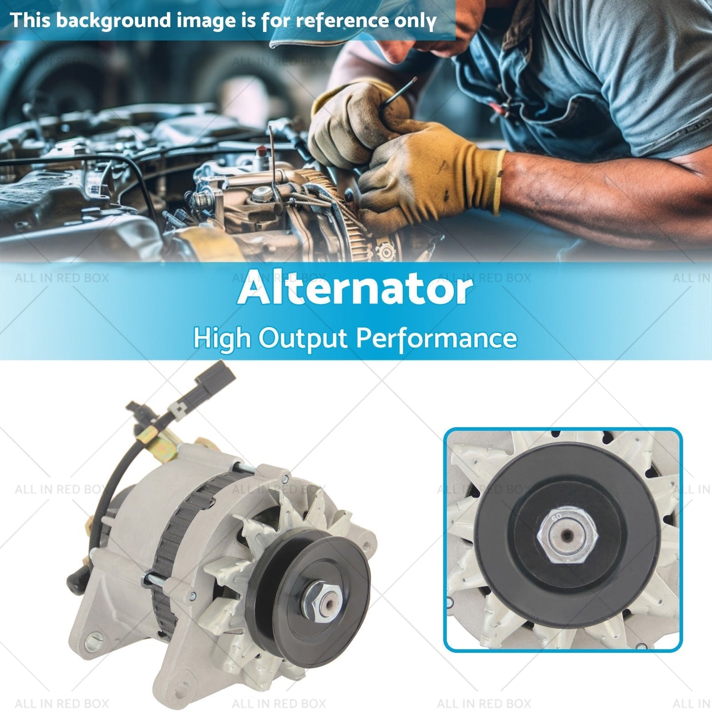 Alternator Suitable for Holden Jackaroo Rodeo Diesel 4JA1 4JB1 4JB1 - T 4JG1 4JG2 - Frazy's Auto Parts